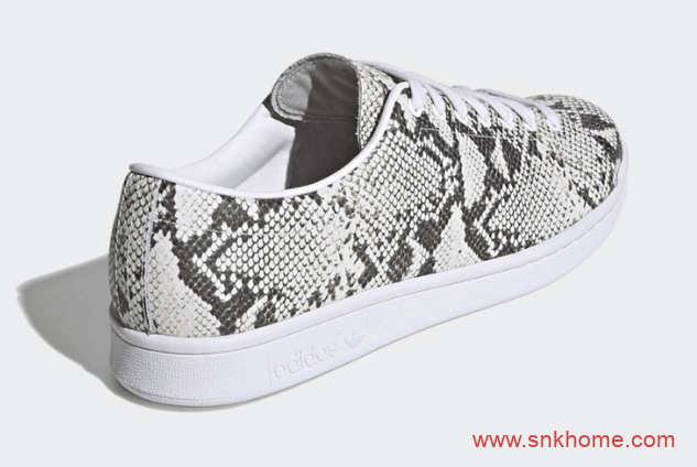 HYKE x adidas AOH-001 阿迪达斯史密斯小白鞋阿迪达斯蛇纹联名款发售价格 货号:FV3915/ FV4254
