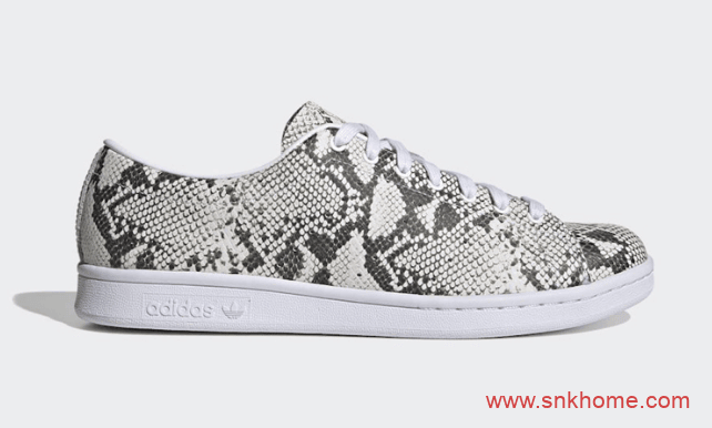 HYKE x adidas AOH-001 阿迪达斯史密斯小白鞋阿迪达斯蛇纹联名款发售价格 货号:FV3915/ FV4254