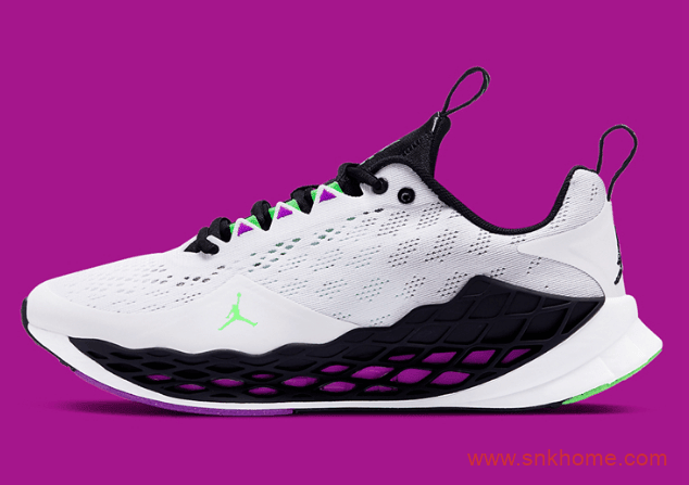 Jordan Zoom Trunner Advance 乔丹经典训练鞋白黑紫配色即将登场 货号:CJ1494-100