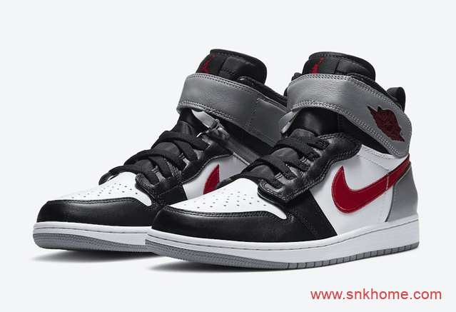 官图释出 Air Jordan 1 High FlyEase  AJ1单手穿脱设计 AJ1魔术贴最新配色 货号：CQ3835-002
