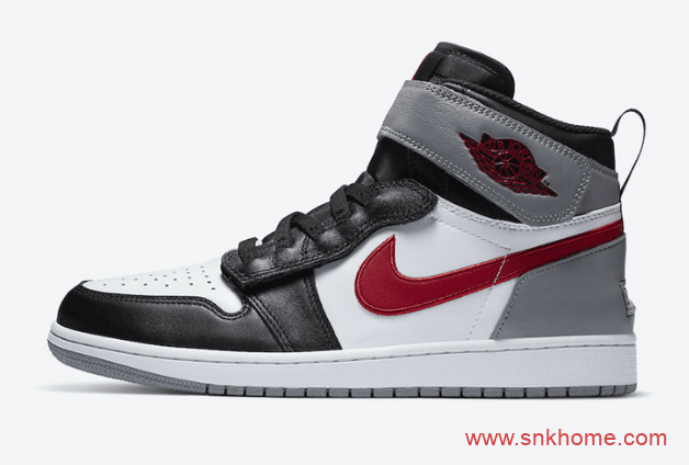 官图释出 Air Jordan 1 High FlyEase  AJ1单手穿脱设计 AJ1魔术贴最新配色 货号：CQ3835-002