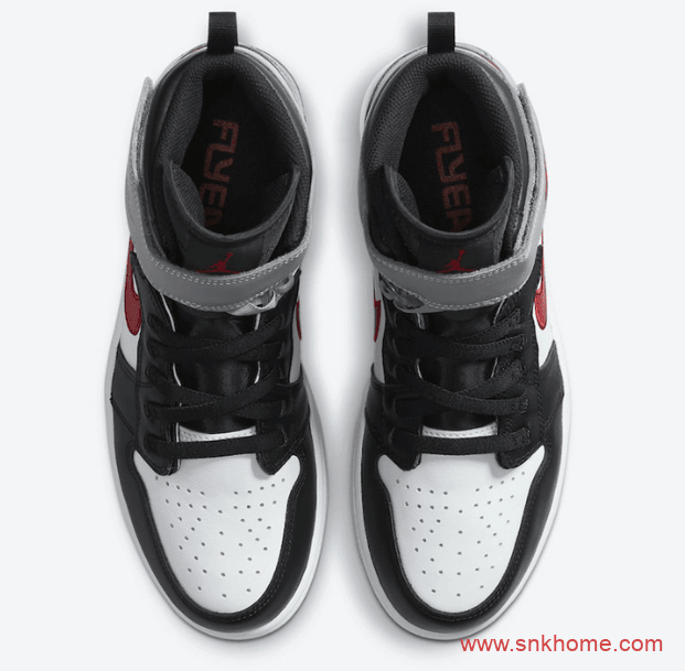官图释出 Air Jordan 1 High FlyEase  AJ1单手穿脱设计 AJ1魔术贴最新配色 货号：CQ3835-002