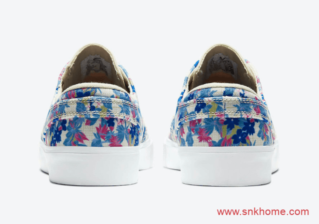 NIEK SB Stefan Janoski 耐克SB低帮清新花卉板鞋新配色 耐克Zoom低帮滑板鞋