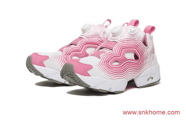 Reebok Instapump Fury “Ripple Pack” 锐步充气鞋水波纹黑色跟粉色两个配色即将发售 货号:FV4501 /FV4502