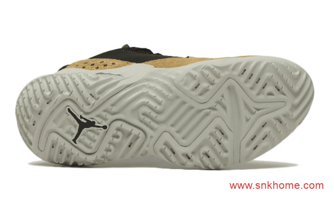 Jordan Delta SP 陈冠希乔丹联名款黑棕色翻毛皮鞋面发售价格 货号:CD6109-002