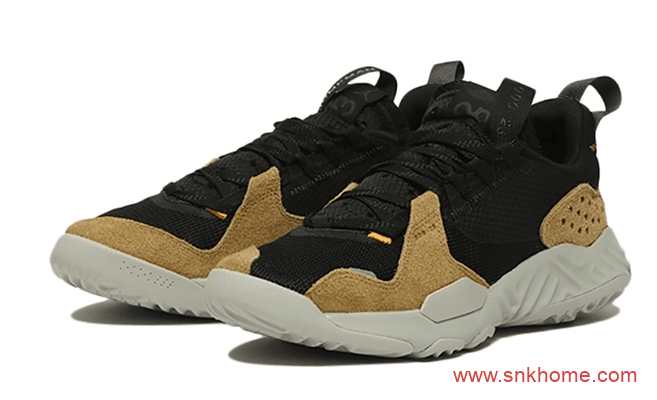 Jordan Delta SP 陈冠希乔丹联名款黑棕色翻毛皮鞋面发售价格 货号:CD6109-002