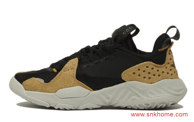 Jordan Delta SP 陈冠希乔丹联名款黑棕色翻毛皮鞋面发售价格 货号:CD6109-002