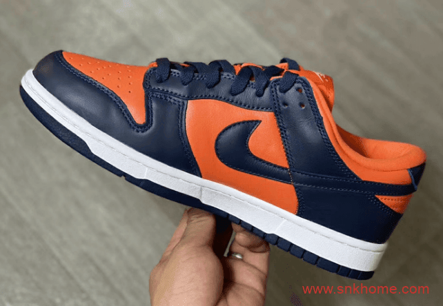 Nike Dunk Low SP “Champ Colors” 耐克Dunk板鞋复刻经典蓝橙配色发售日期 货号：CU1727-800​​​​​