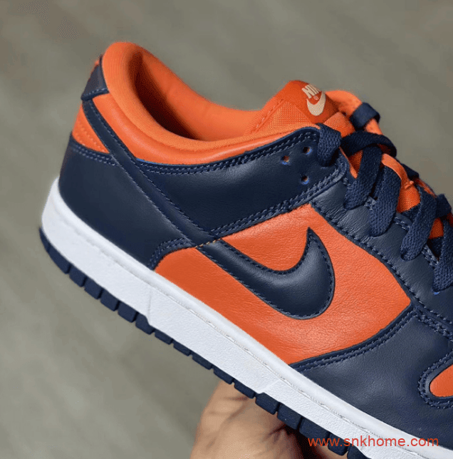 Nike Dunk Low SP “Champ Colors” 耐克Dunk板鞋复刻经典蓝橙配色发售日期 货号：CU1727-800​​​​​