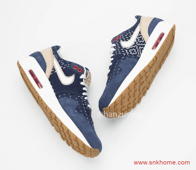 DENHAM x Nike Air Max 1 耐克经典MAX1气垫联名款发售日期 货号:CW7603-400