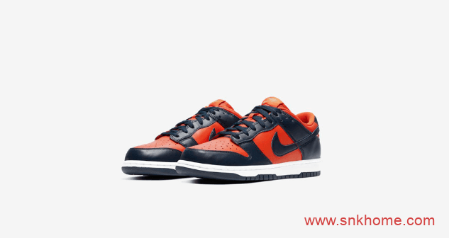 Nike Dunk Low SP “Champ Colors” 耐克Dunk经典蓝橙色芬兰板鞋复刻即将发售 货号:CU1727-800