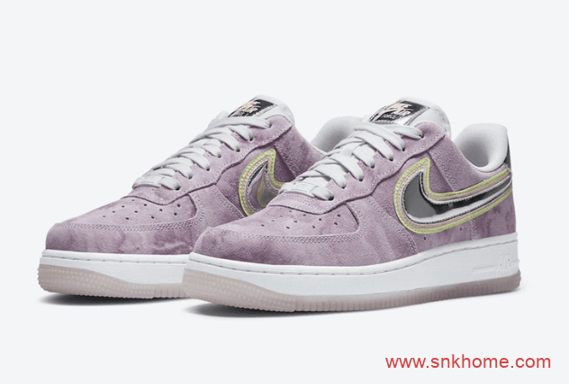 Nike Air Force 1 Low “P(Her)spective” 耐克空军一号紫色紫皮高质感空军发售价格 货号:CW6013-500