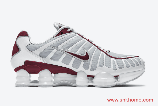 Nike Shox TL 耐克经典SHOX灰红科比母校主题配色跑鞋发售日期 货号:AV3595-103