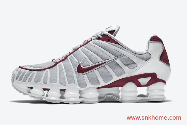 Nike Shox TL 耐克经典SHOX灰红科比母校主题配色跑鞋发售日期 货号:AV3595-103