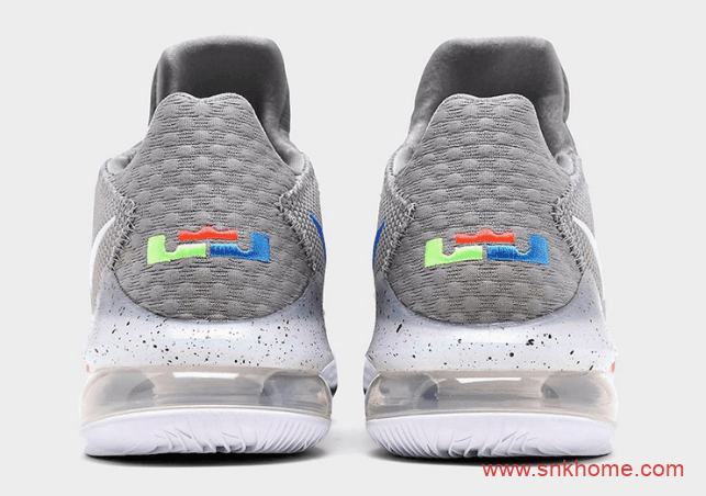 Nike LeBron 17 Low “Particle Grey” 詹姆斯17代灰色篮球鞋夏季实战詹姆斯球鞋 货号:CD5007-004