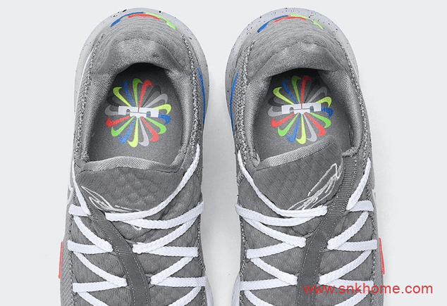 Nike LeBron 17 Low “Particle Grey” 詹姆斯17代灰色篮球鞋夏季实战詹姆斯球鞋 货号:CD5007-004
