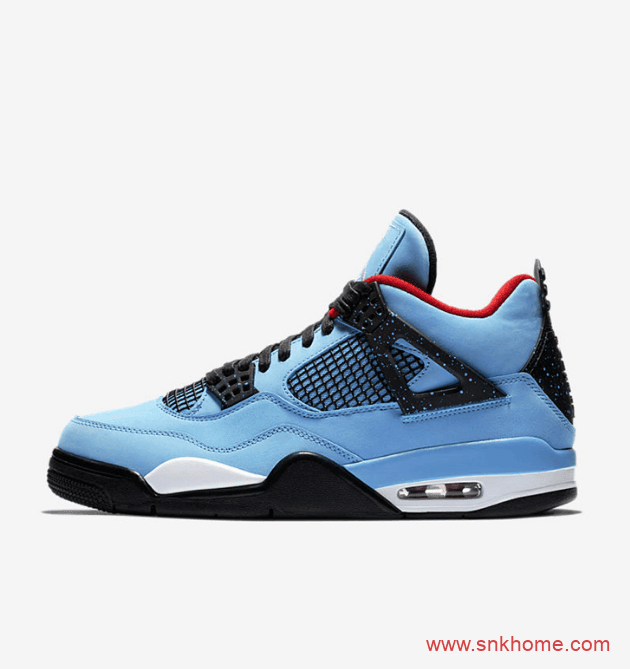 Air Jordan 4 “University Blue” 酷似斯科特联名 AJ4蓝黑全新配色发售价格 货号:CT8527-400
