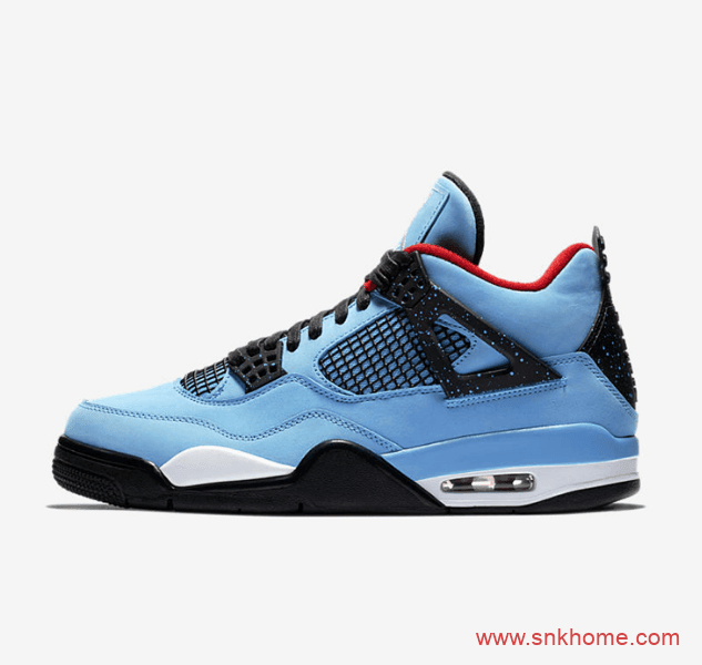 Air Jordan 4 “University Blue” 酷似斯科特联名 AJ4蓝黑全新配色发售价格 货号:CT8527-400