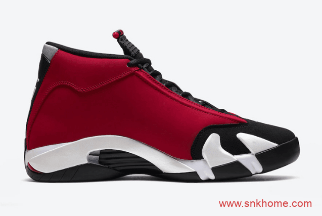 Air Jordan 14 “Gym Red” 愤怒公牛黑红配色 AJ14黑红公牛配色下周发售 货号:487471-006
