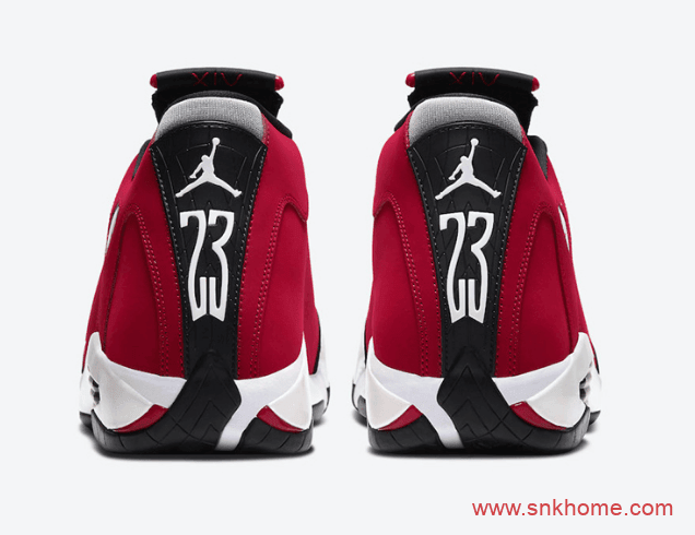 Air Jordan 14 “Gym Red” 愤怒公牛黑红配色 AJ14黑红公牛配色下周发售 货号:487471-006