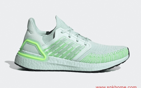 adidas Ultra Boost 2020 阿迪达斯UB2020BOOST绿色超轻透气跑鞋发售日期 货号：EG0729