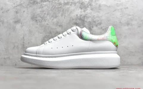 代购指定混卖版本麦昆小白鞋 亚历山大·麦昆Alexander McQueen sole sneakers 麦昆增高鞋
