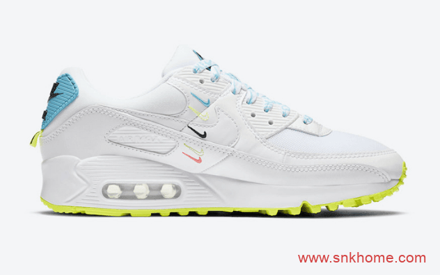 Nike Air Max 90 SE“ Worldwide” 耐克串标MAX90黑蓝黄新配色发售日期 货号:CK7069-100