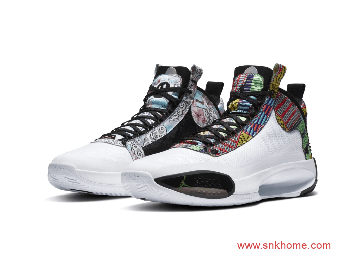 Air Jordan 34 PE PE AJ34八村塁日本限定配色  AJ34鸳鸯精致细节官图释出