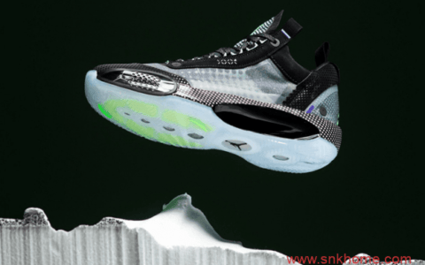 Air Jordan 34 Low 实战战靴AJ34新配色黑绿设计波点造型实物图曝光
