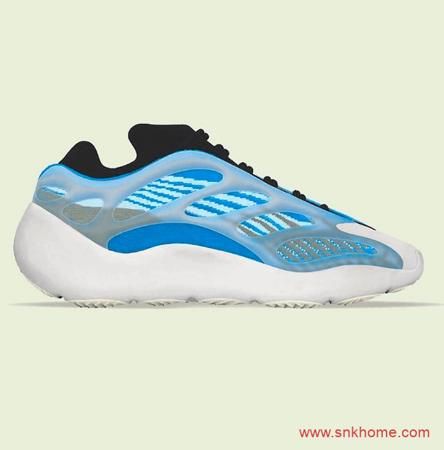 白斑马复刻确定发售日期 Yeezy Boost 380 “Blue Oat” 椰子380上脚图 货号:Q47306