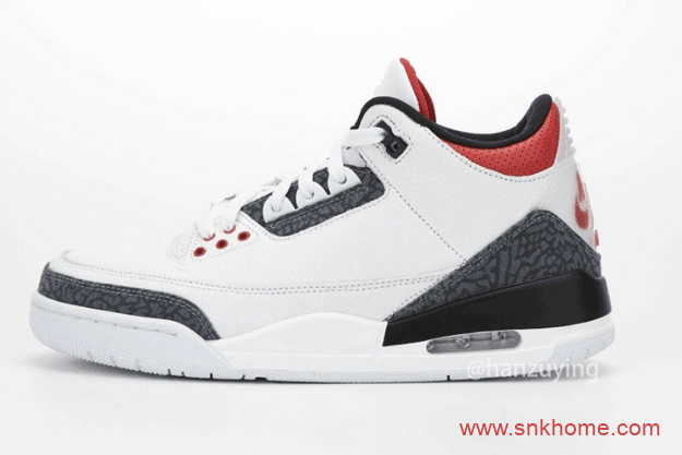 Air Jordan 3 SE DNM“Fire Red” AJ3新火焰红规格太高 AJ3爆裂纹火焰红发售日期 货号:CZ6431-100