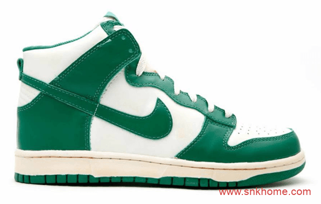 Nike Dunk High SP “Pro Green” 经典复古耐克Dunk白绿色高帮板鞋复刻 货号:CZ8149-100
