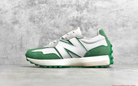New Balance 327 公司级版本新百伦NB327灰绿 货号：MS327CLB