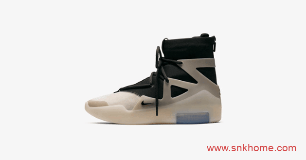 Nike Air Fear of God 1 “String” 耐克FOG主理人谣言不攻自破 FOG黑灰配色发售日期 货号:AR4237-902