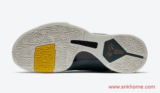 科比五代战靴新配色 Nike Kobe 5 Protro EYBL “Forest Green” 科比五代实战篮球鞋 货号:CD4991-300