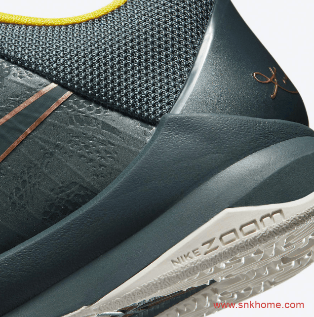 科比五代战靴新配色 Nike Kobe 5 Protro EYBL “Forest Green” 科比五代实战篮球鞋 货号:CD4991-300