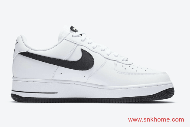 Nike Air Force 1 Low“ NY vs NY” 耐克空军白黑鞋舌魔术贴官图释出 货号:CW7297-100