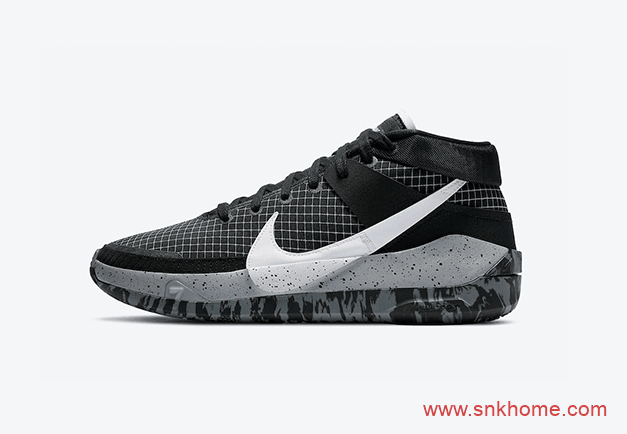 Nike KD13 “Oreo” 耐克杜兰特13代实战篮球鞋黑白奥利奥配色发售日期 货号:CI9949-004