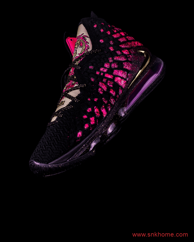 Nike LeBron 17 Courage 詹姆斯17代战靴 周杰伦同款球鞋 詹姆斯勇气毅力中国风球鞋 货号:CD5054-001
