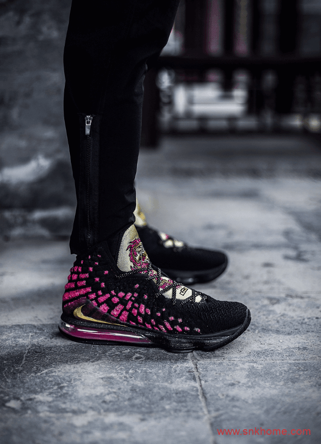 Nike LeBron 17 Courage 詹姆斯17代战靴 周杰伦同款球鞋 詹姆斯勇气毅力中国风球鞋 货号:CD5054-001