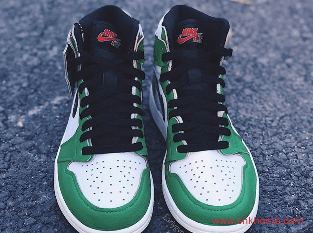 凯尔特人AJ1白绿高帮新配色发售日期 Air Jordan 1 High OG WMNS “Lucky Green” 货号:DB4612-300