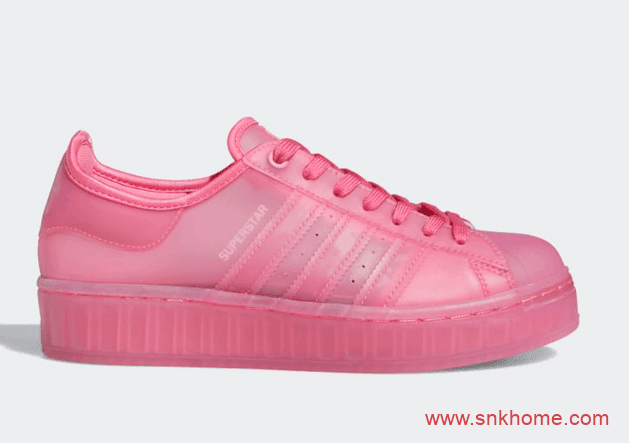 果冻阿迪达斯贝壳头四个新配色 adidas Superstar Jelly 货号:FX2987/FX4323/FX4322/FX2988
