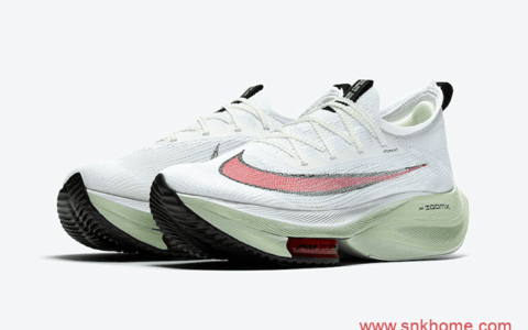 耐克破二白绿跑鞋 Nike Air Zoom Alphafly NEXT％ “Watermelon” 耐克马拉松新款跑鞋 货号：CI9925-100
