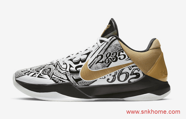 科比五代战靴 Nike Kobe 5 Protro “Big Stage” 实战篮球鞋科比球鞋复刻 货号:CT8014-100