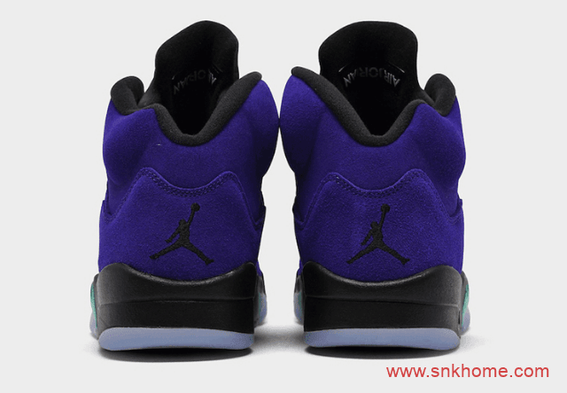 反转葡萄 Air Jordan 5 “Alternate Grape” AJ5黑紫反转葡萄发售日期 货号:136027-500
