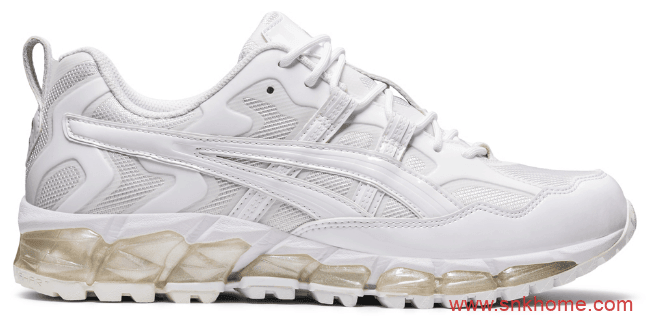 亚瑟士联名款气垫跑鞋 GmbH x ASICS GEL-NANDI 360 亚瑟士小白鞋 货号:1021A415-100/1021A415-401