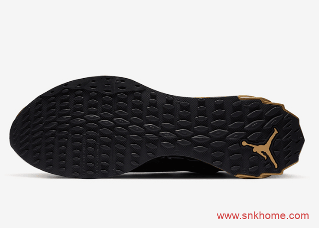 乔丹黑金跑鞋 Jordan Trunner Advance 乔丹网眼透气跑鞋全新配色 货号:CJ1495-007