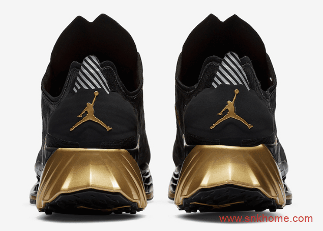 乔丹黑金跑鞋 Jordan Trunner Advance 乔丹网眼透气跑鞋全新配色 货号:CJ1495-007