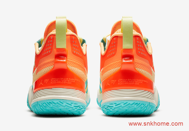 威少战靴 Jordan Westbrook One Take 乔丹夏天配色实战篮球鞋威少球鞋发售价 货号:CJ0780-800