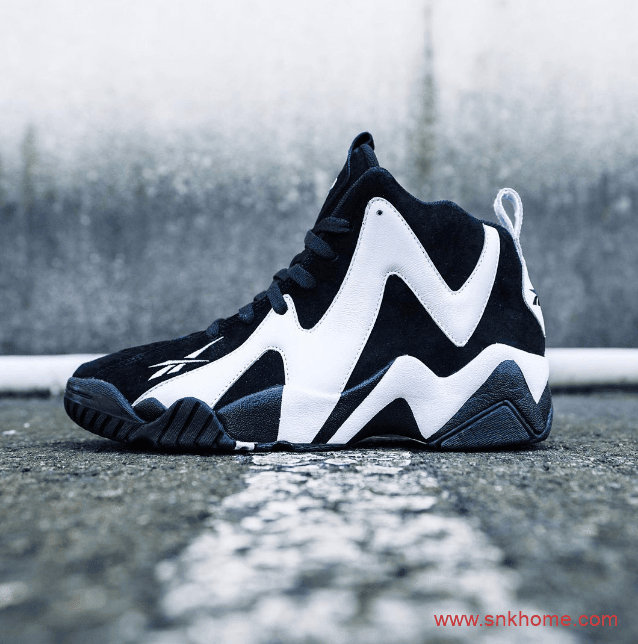 锐步火山经典配色球鞋 Reebok Kamikaze 2 锐步篮球鞋复刻回归 货号:FV2969